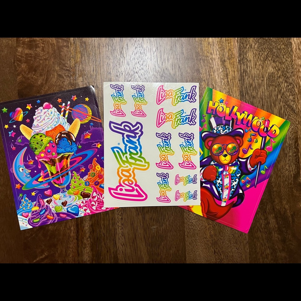 Vintage Lisa Frank Stickers